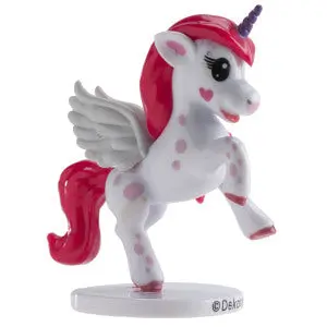 Unicorn Fondant Cake Decoration – 8 Cm Standalone Figurine 1