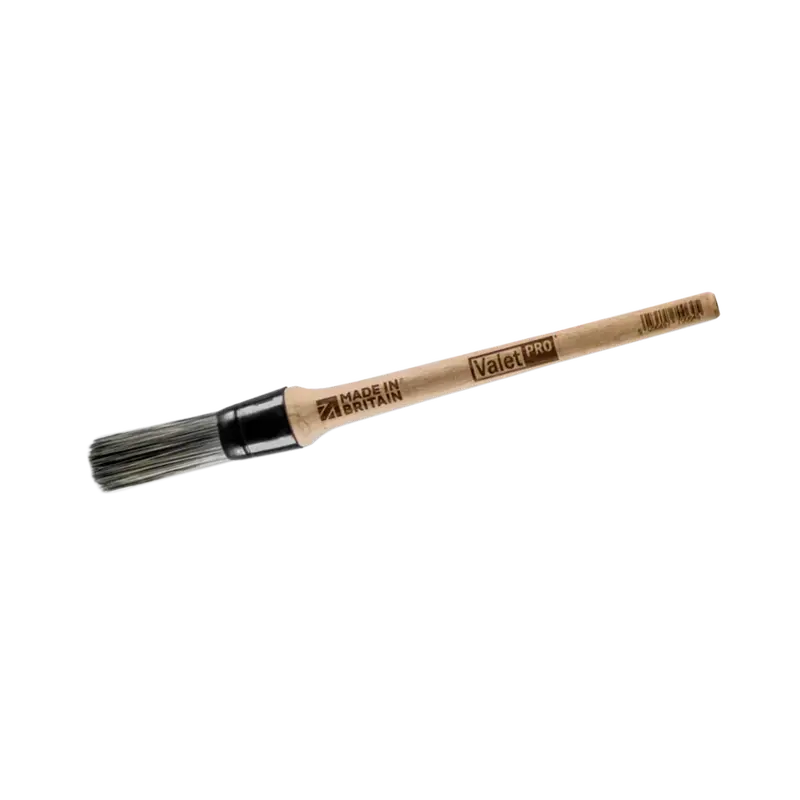 Valetpro Wooden-Handle Mini Dash Brush For Interior Detailing 1