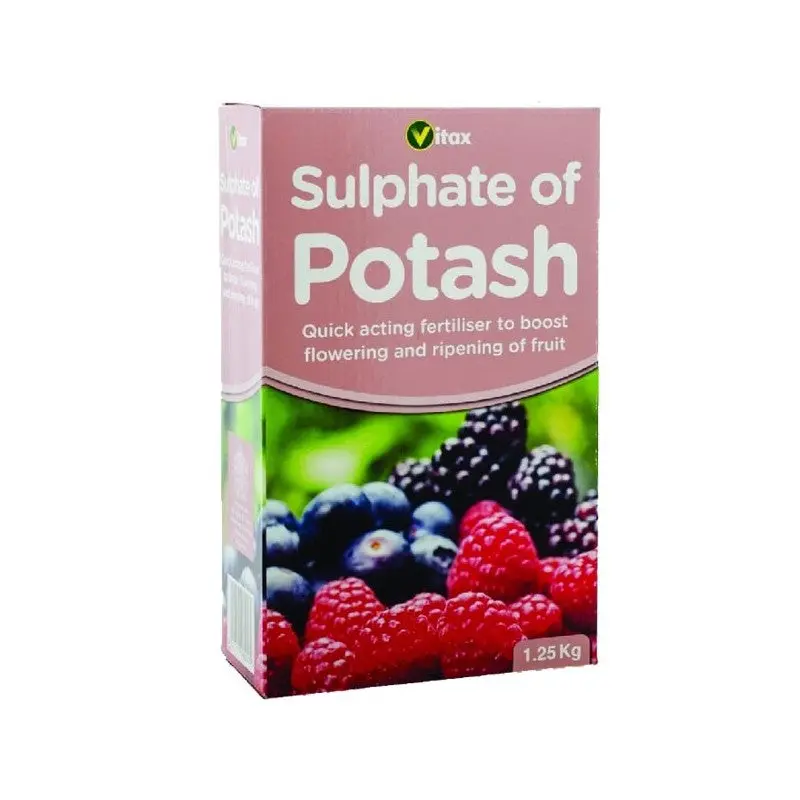 Vitax Sulphate Of Potash Fertiliser – 1.25Kg Garden Potassium Supplement 1