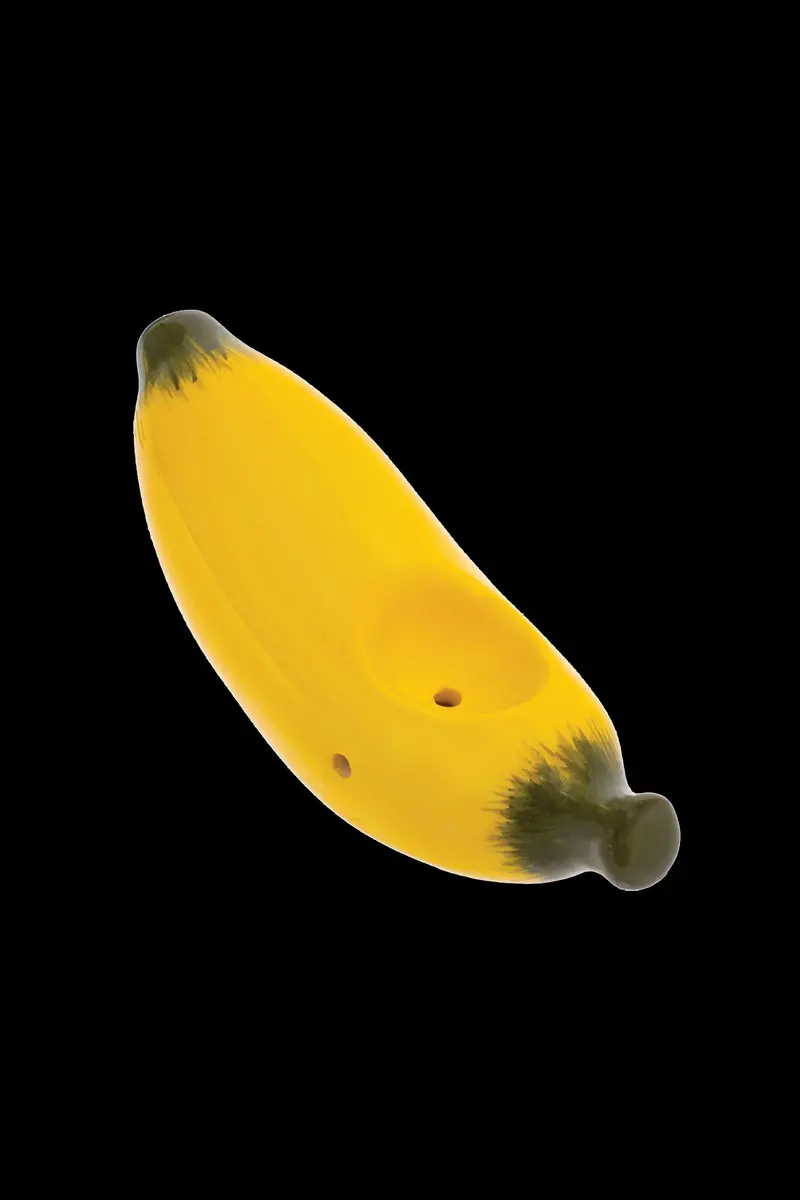 Wacky Bowlz Banana Ceramic Hand Pipe – Fun-Shaped Smoking Device 1