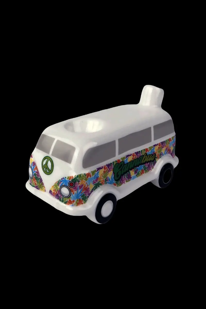 Wacky Bowlz Cannabus-Shaped Ceramic Pipe 1