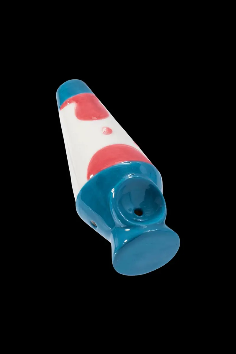 Wacky Bowlz Lava Lamp Ceramic Pipe – Retro-Inspired Smoker 1
