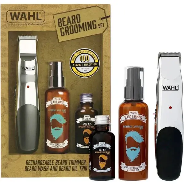 Wahl Lithium-Ion Beard Trimmer & Grooming Kit 1