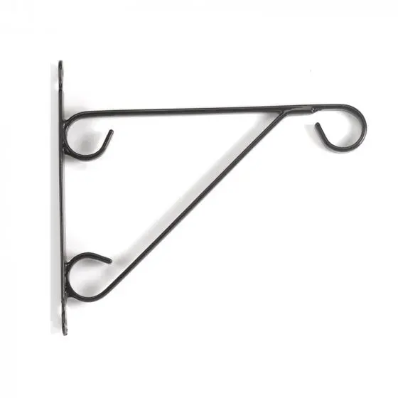 Wall-Mount Hanging Basket Bracket – Dual-Size Support For 14 In / 16 In 1