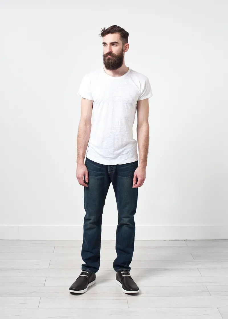 White Linen Comfort T-Shirt 1