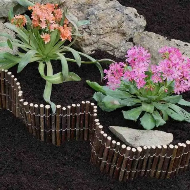 Willow-Style Garden Edging Strip – 20 Cm Height × 2 Metre Length 1