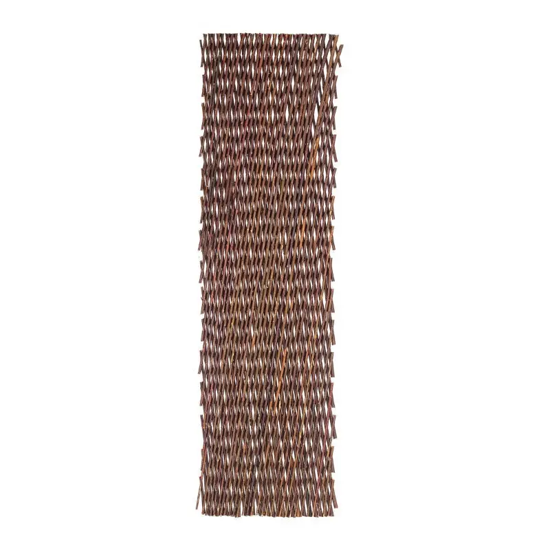 Woven Willow Trellis Panel – 1.8 M X 0.6 M Natural Climbing Support 1