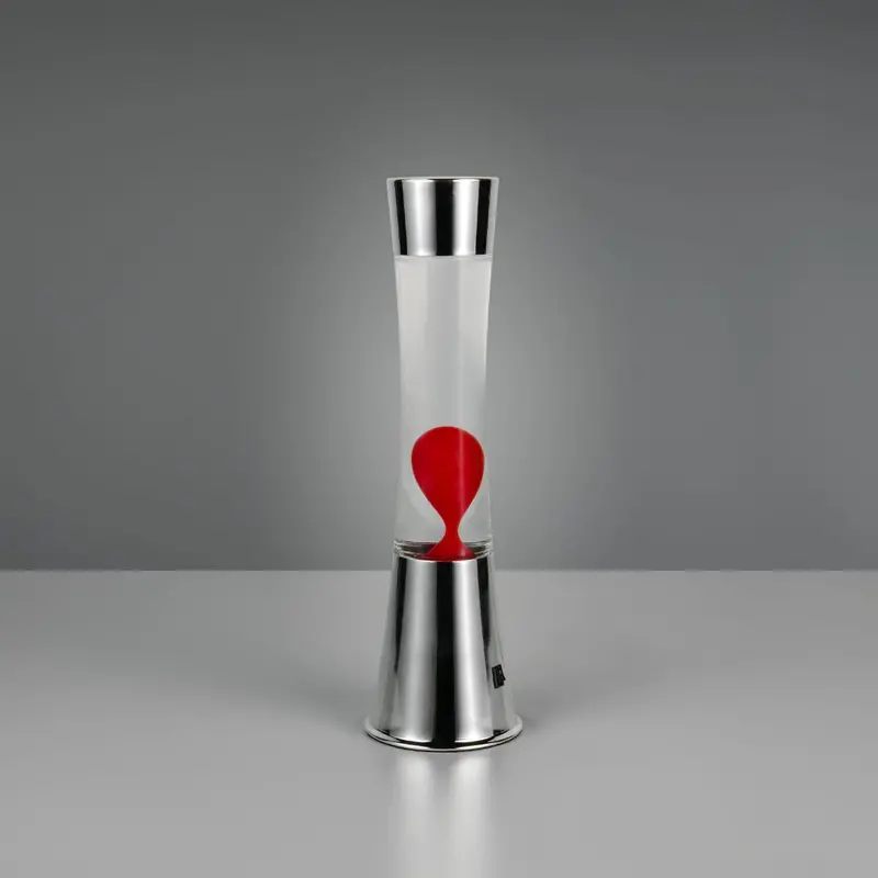 Xl Lava Lamp With Chrome Base – Retro Mood Light For Home & Office 1
