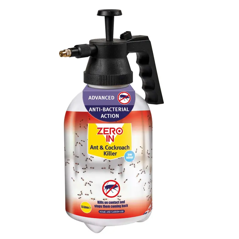Zero In Ant & Cockroach Killer – 1.5L Pressure Sprayer 1