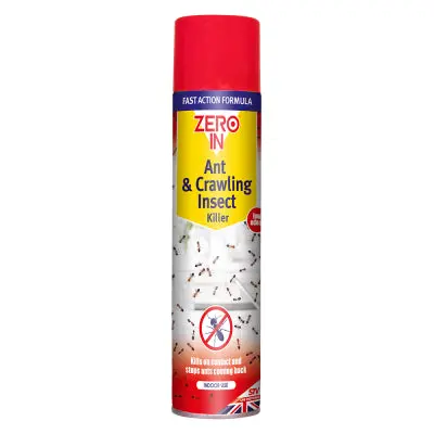 Zero In Crawling Insect Killer Aerosol Spray (300Ml) 1