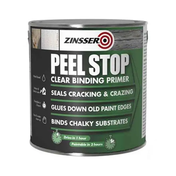 Zinsser Peel Stop Clear Binding Primer – 2.5 Litre Professional Grade 1