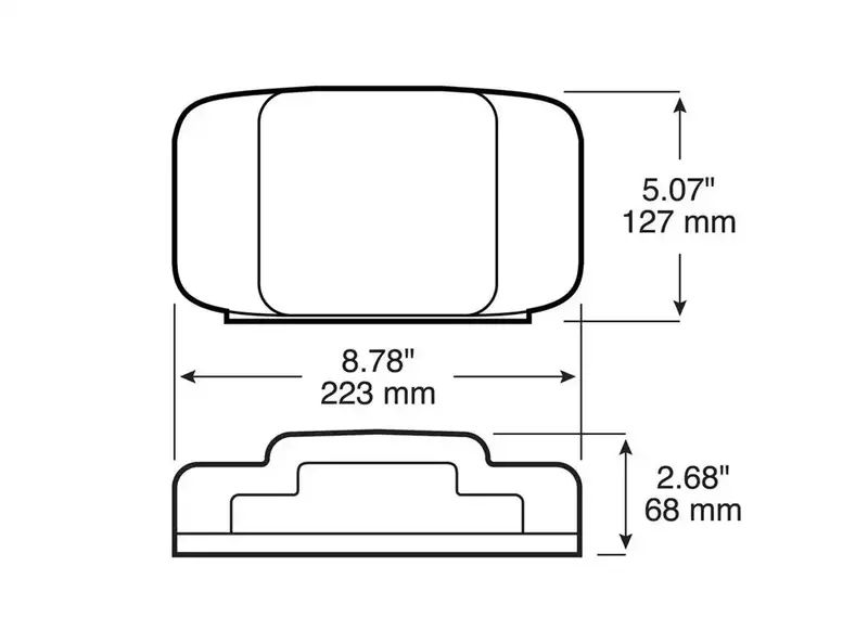 5-Function Combination Rv Tail Light Assembly – Dot-Compliant 1