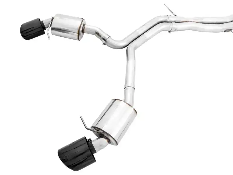 Awe Tuning Non-Resonated Touring Exhaust For Audi B9.5 Rs5 Sportback – Diamond Black Tips 1