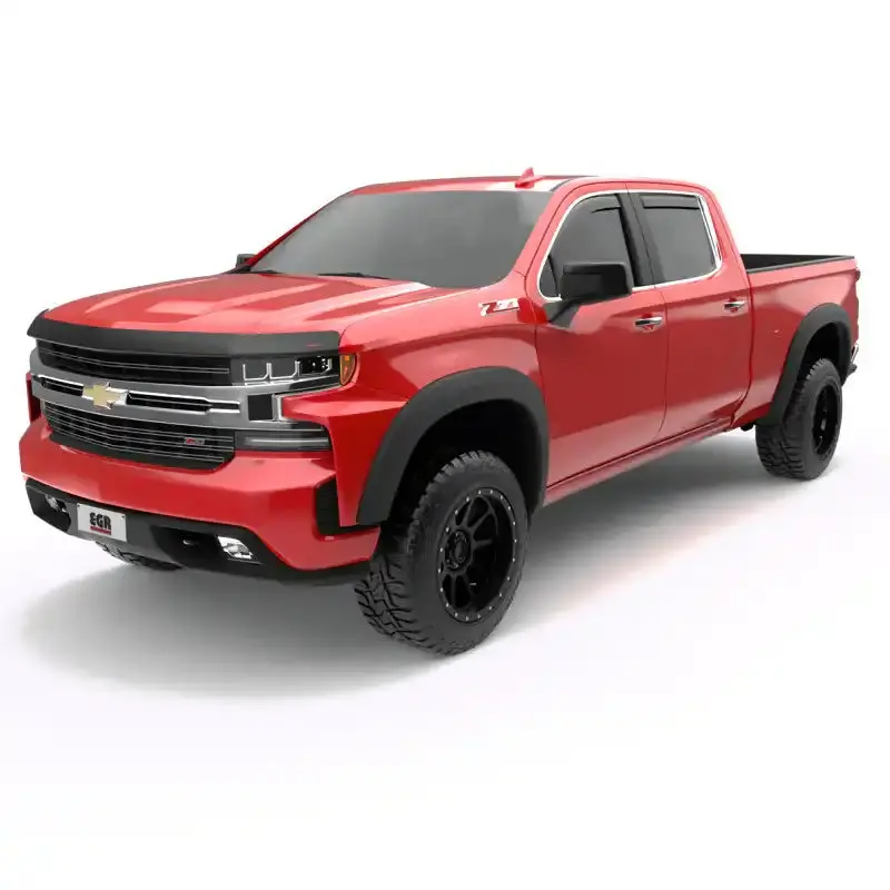 Egr Rugged Look Fender Flares – Textured Black Set For 2019+ Chevrolet Silverado 1500 1