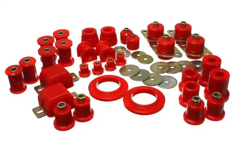 Energy Suspension Hyper-Flex Master Bushing Kit – Red, For 2005–2013 Toyota Tacoma 4Wd/2Wd 1