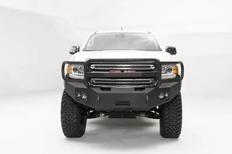 Fab Fours Gc15-H3450-B - Premium Winch Front Bumper Uncoated/Paintable W/Full Guard [Awsl] 1