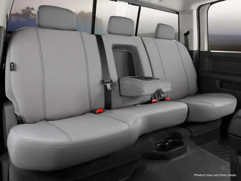Fia Sp80 Series Gray Seat Protector – Custom-Fit Poly-Cotton Rear Cover (Sp82-87) 1