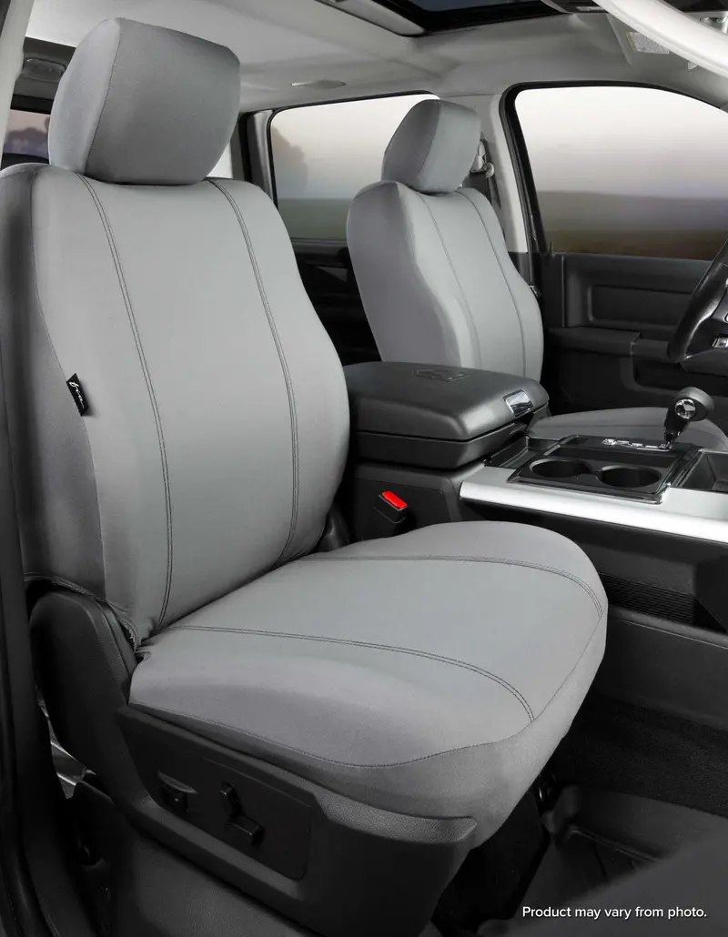 Fia Sp88-22 Gray Sp80 Series Seat Protector – Poly-Cotton Custom-Fit Front Cover 1