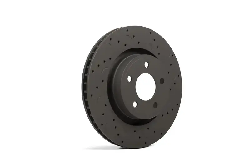 Hawk Performance Htc4796 Talon Cross-Drilled & Slotted Brake Rotors 1