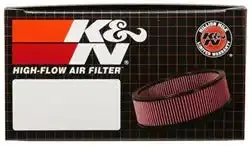 K&N E-3237 High-Flow Round Performance Air Filter 1