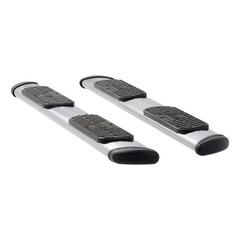 Luverne Regal 7 Polished Stainless Steel Oval Side Steps – 401743 For Chevrolet Silverado & Gmc Sierra Hd 1