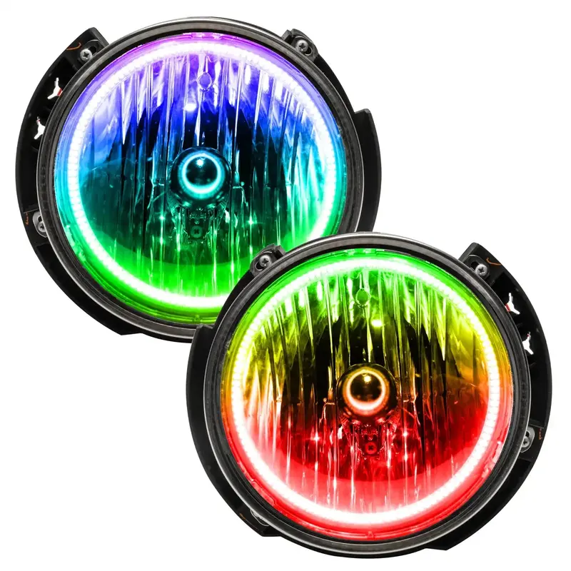 Oracle Lighting 7079-334 Colorshift Smd Headlights – Pre-Assembled, Controller-Free Rgb Led Upgrade 1