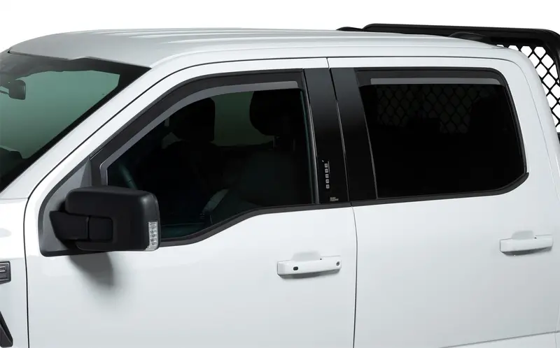 Putco Element Matte Black Window Visors – 4-Piece Set (680243) 1