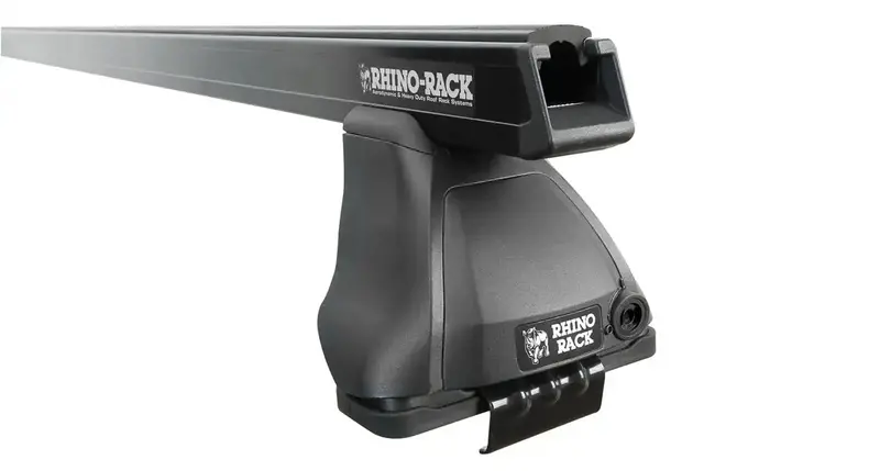 Rhino-Rack Ja0156 Heavy-Duty Black Roof Rack – 2-Bar Fmp System 1